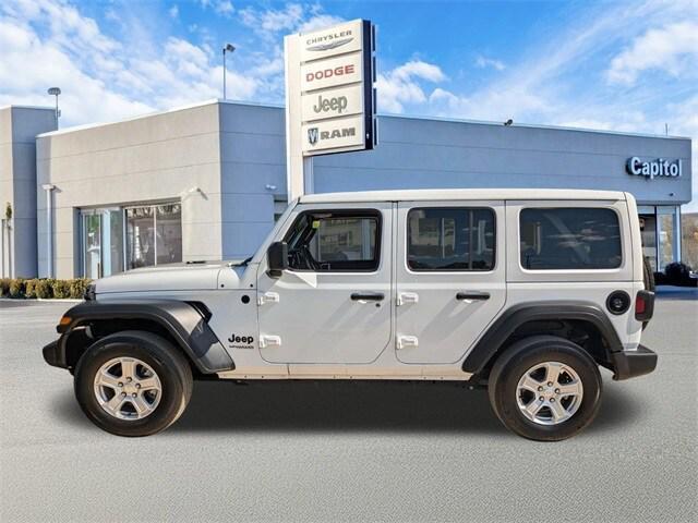 used 2022 Jeep Wrangler Unlimited car, priced at $30,473