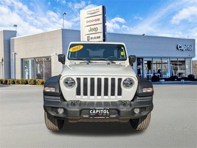 used 2022 Jeep Wrangler Unlimited car, priced at $27,973