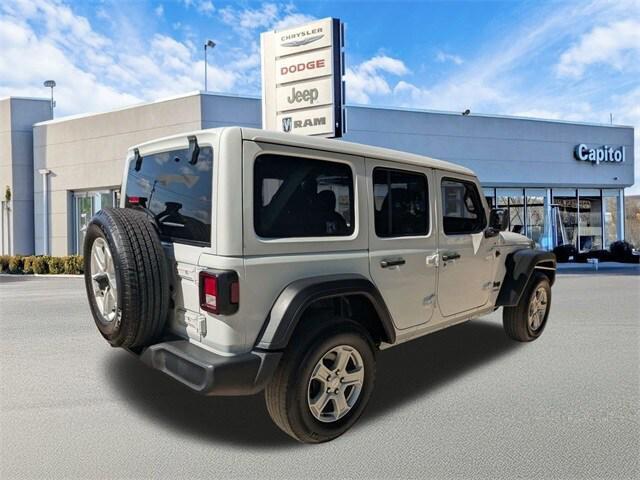 used 2022 Jeep Wrangler Unlimited car, priced at $30,473