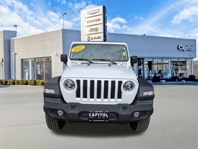 used 2022 Jeep Wrangler Unlimited car, priced at $27,973
