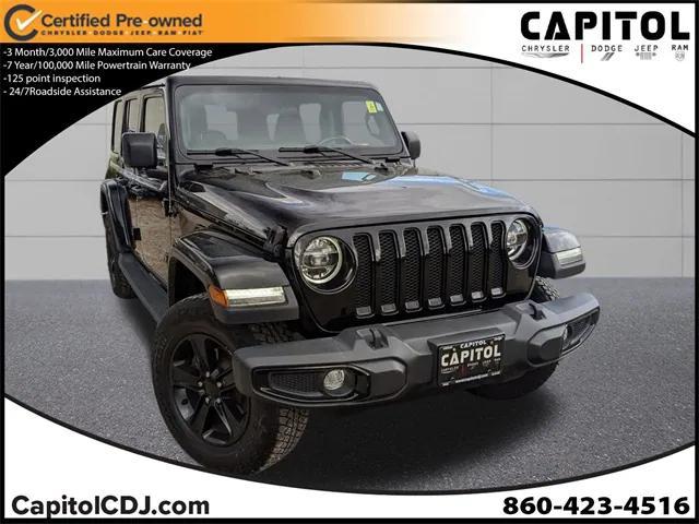 used 2021 Jeep Wrangler Unlimited car, priced at $33,610