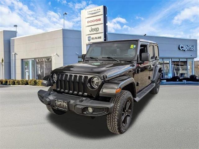 used 2021 Jeep Wrangler Unlimited car, priced at $33,610