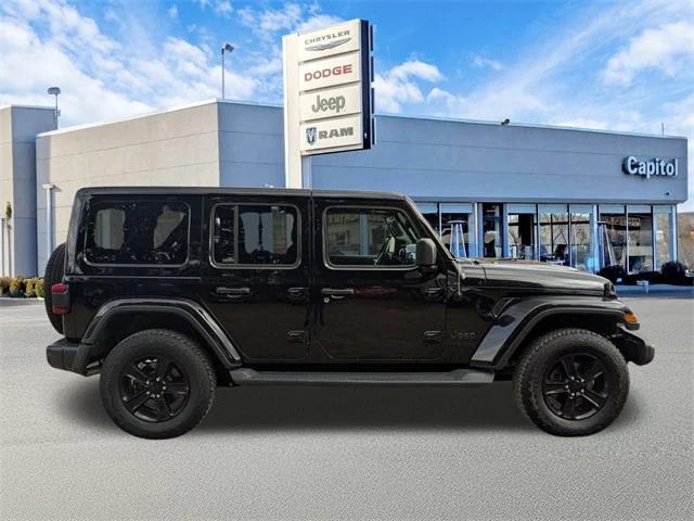 used 2021 Jeep Wrangler Unlimited car, priced at $33,610