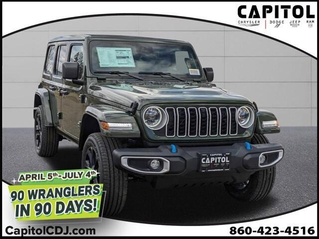 new 2024 Jeep Wrangler 4xe car, priced at $58,085