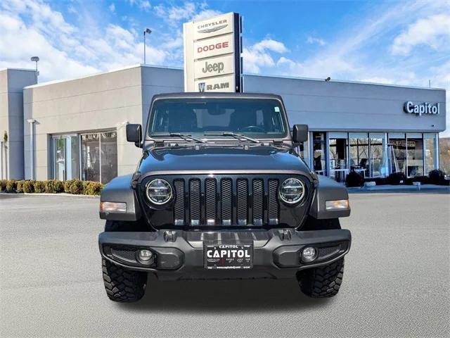 used 2021 Jeep Wrangler car, priced at $31,788