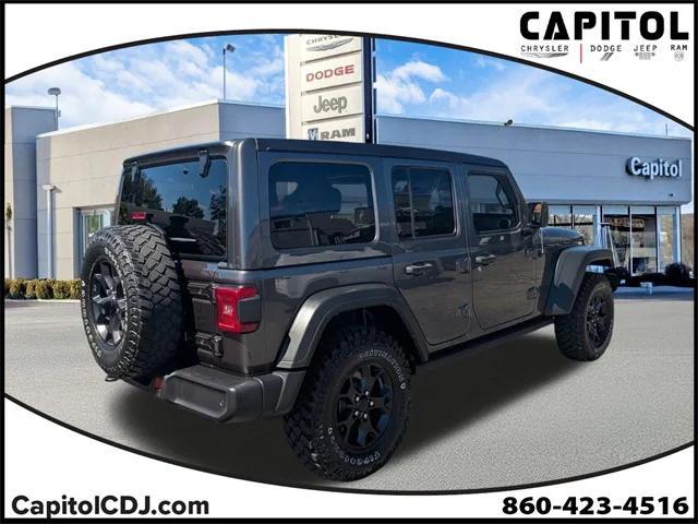 used 2021 Jeep Wrangler car, priced at $31,788