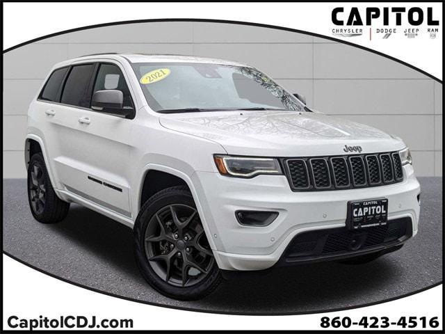used 2021 Jeep Grand Cherokee car, priced at $34,275