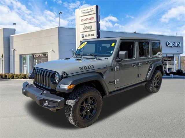 used 2022 Jeep Wrangler car, priced at $32,699