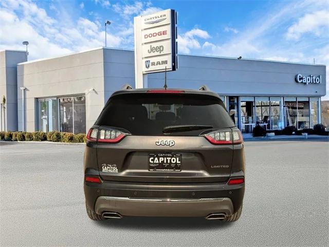 used 2021 Jeep Cherokee car, priced at $18,685