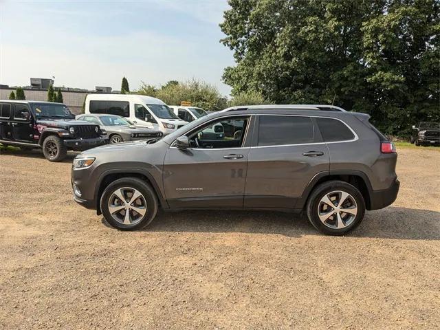 used 2021 Jeep Cherokee car, priced at $19,770