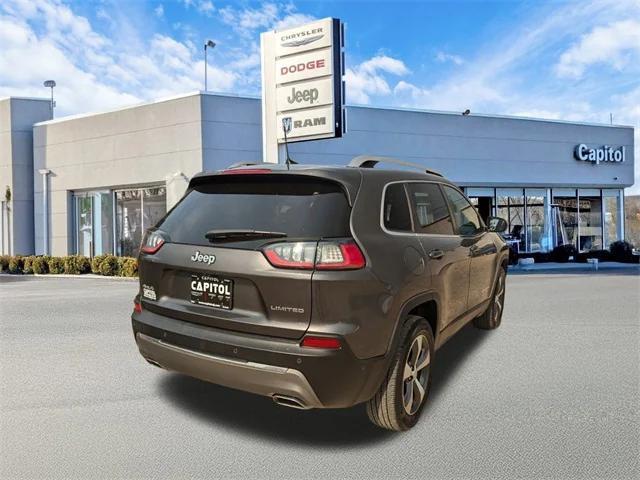 used 2021 Jeep Cherokee car, priced at $18,685