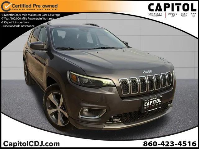 used 2021 Jeep Cherokee car, priced at $19,185