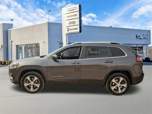 used 2021 Jeep Cherokee car, priced at $18,685