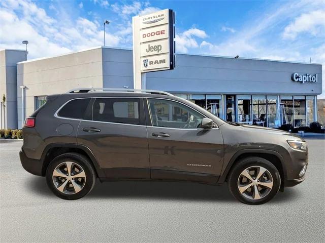 used 2021 Jeep Cherokee car, priced at $18,685