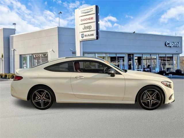 used 2018 Mercedes-Benz C-Class car, priced at $24,800