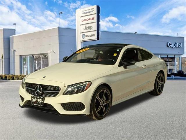 used 2018 Mercedes-Benz C-Class car, priced at $24,800