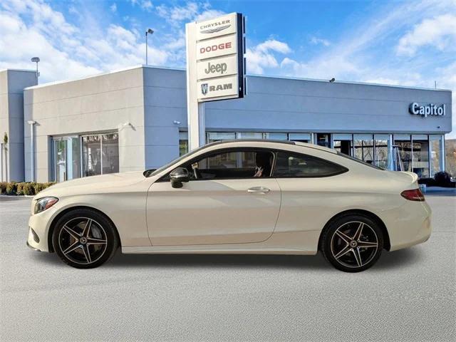 used 2018 Mercedes-Benz C-Class car, priced at $24,800