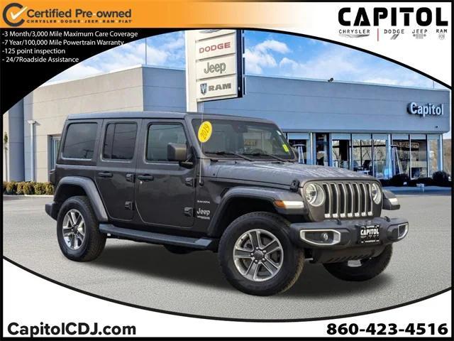 used 2019 Jeep Wrangler Unlimited car, priced at $28,774