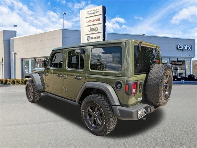 used 2022 Jeep Wrangler car, priced at $31,674