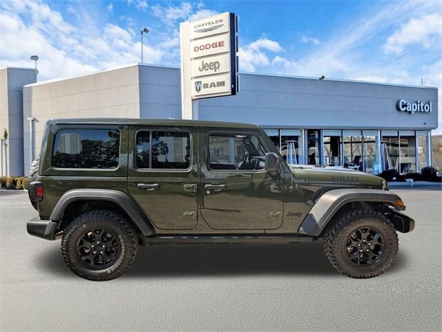 used 2022 Jeep Wrangler car, priced at $31,674