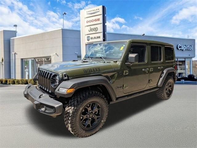 used 2022 Jeep Wrangler car, priced at $31,674