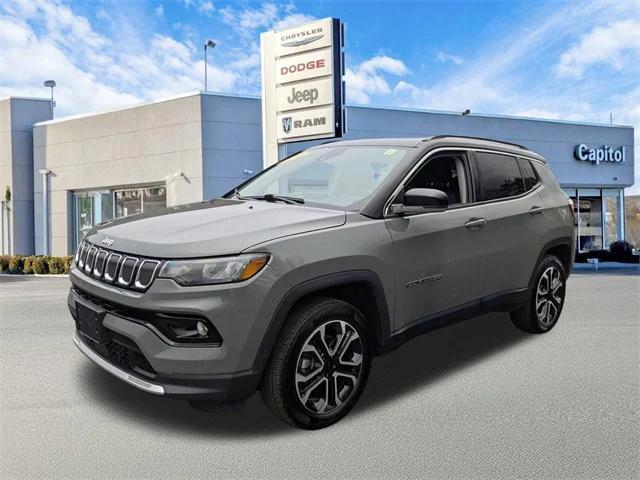 used 2022 Jeep Compass car, priced at $21,498
