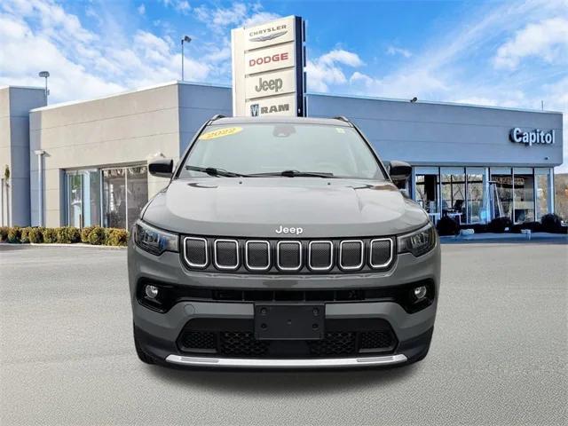 used 2022 Jeep Compass car, priced at $21,498