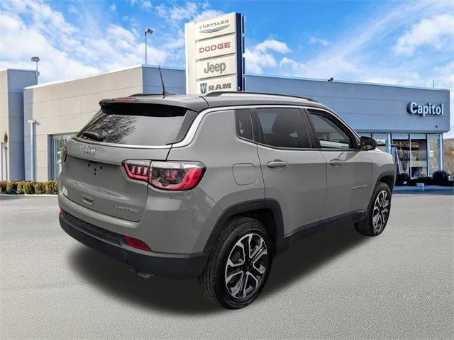 used 2022 Jeep Compass car, priced at $21,498
