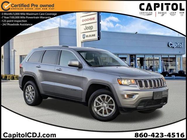 used 2021 Jeep Grand Cherokee car, priced at $23,104