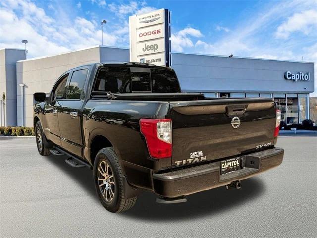 used 2021 Nissan Titan car, priced at $26,999