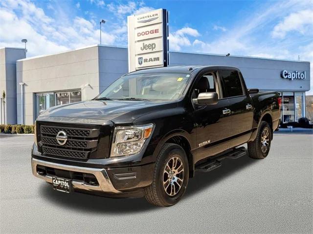 used 2021 Nissan Titan car, priced at $26,999