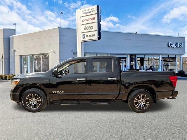 used 2021 Nissan Titan car, priced at $26,999
