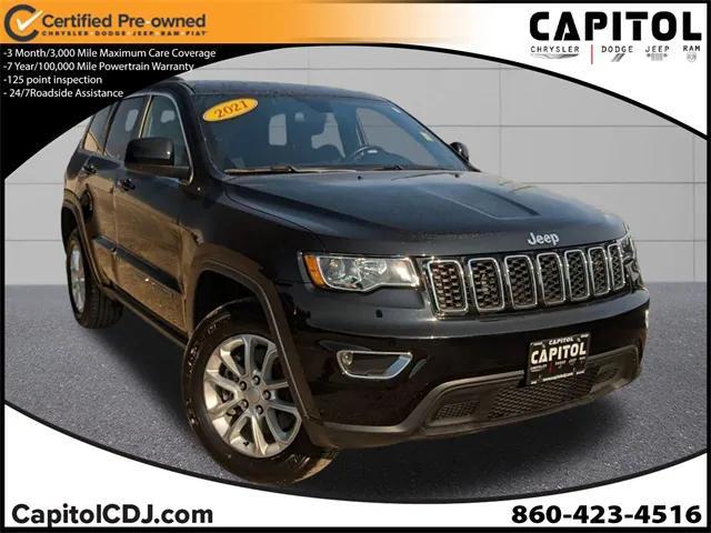 used 2021 Jeep Grand Cherokee car, priced at $22,279