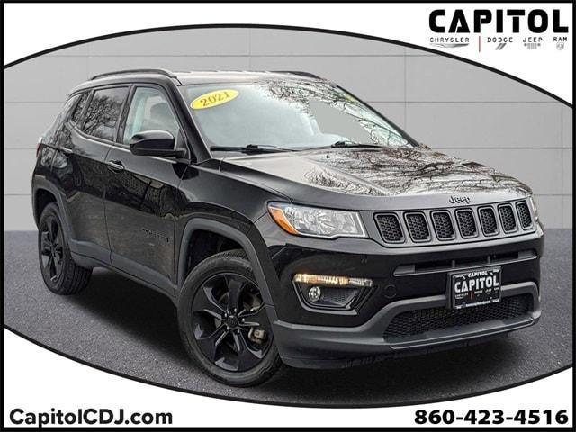 used 2021 Jeep Compass car, priced at $20,291
