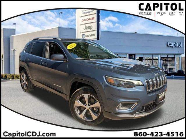 used 2020 Jeep Cherokee car, priced at $15,653