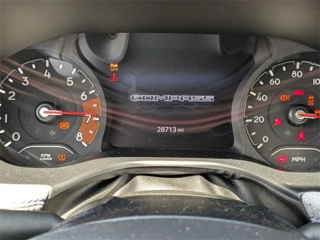 used 2022 Jeep Compass car, priced at $21,260