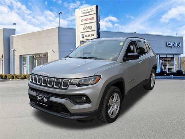used 2022 Jeep Compass car, priced at $21,260