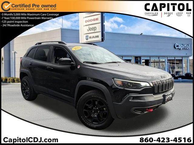 used 2022 Jeep Cherokee car, priced at $23,723