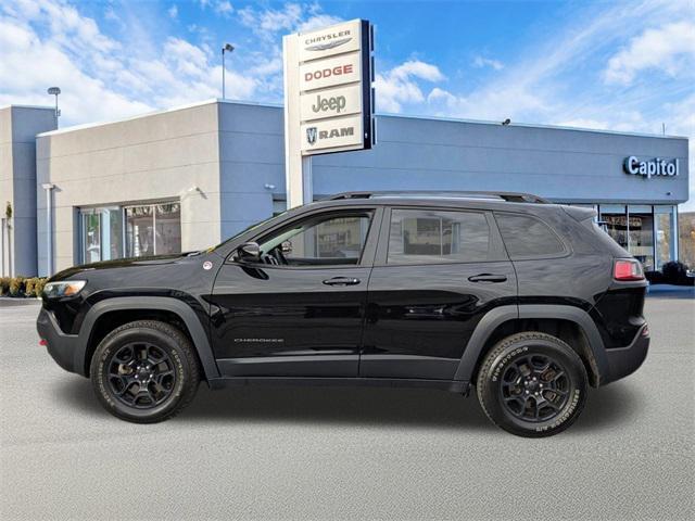 used 2022 Jeep Cherokee car, priced at $23,599
