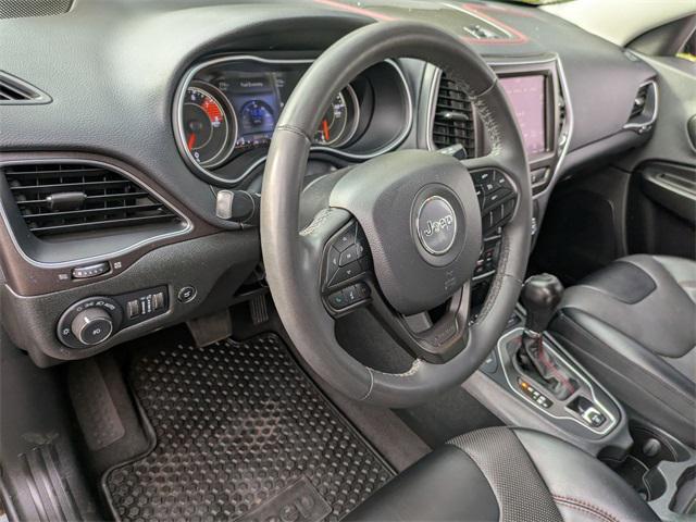used 2022 Jeep Cherokee car, priced at $23,599