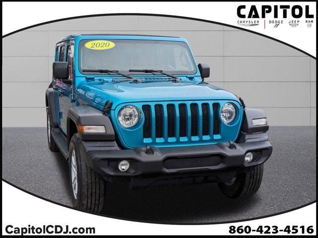 used 2020 Jeep Wrangler Unlimited car, priced at $28,368