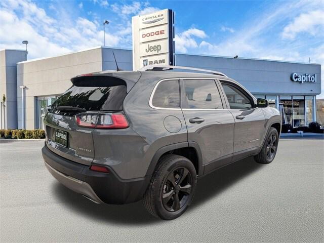 used 2021 Jeep Cherokee car, priced at $24,868