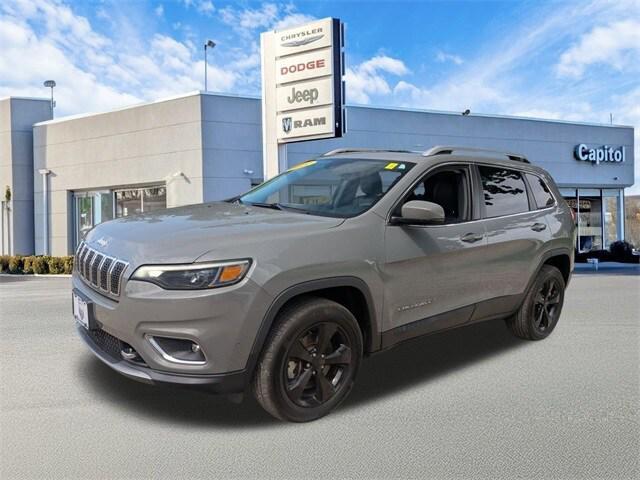 used 2021 Jeep Cherokee car, priced at $24,868