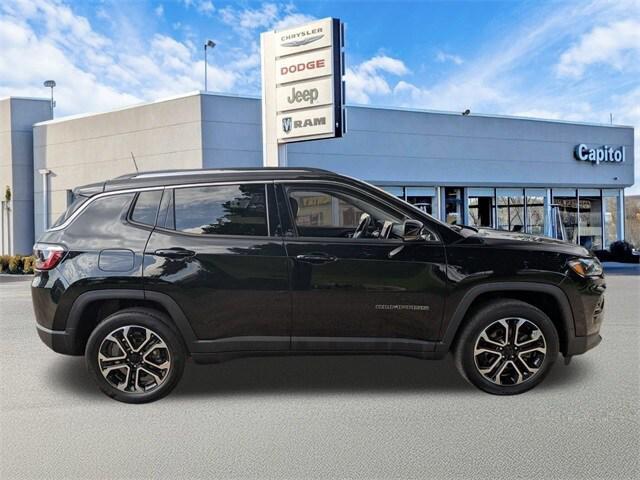 used 2022 Jeep Compass car, priced at $23,641
