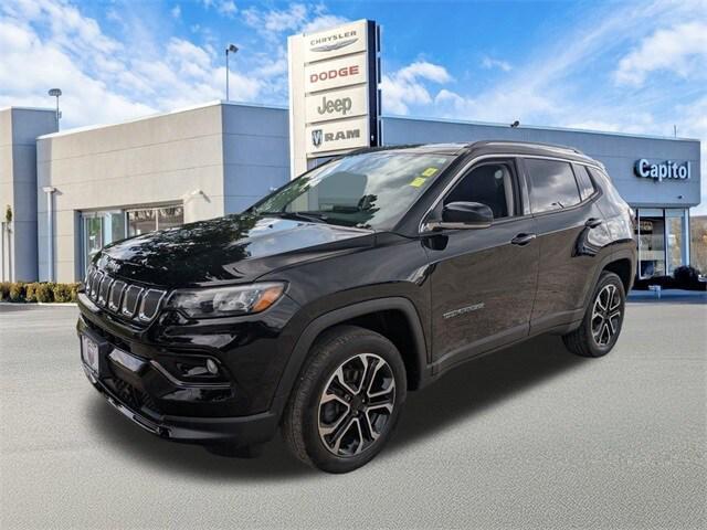 used 2022 Jeep Compass car, priced at $23,641