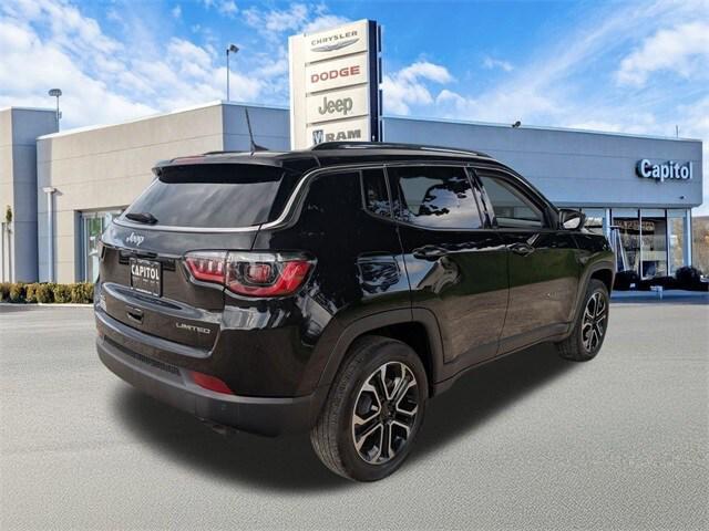 used 2022 Jeep Compass car, priced at $23,641
