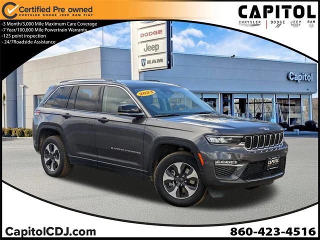 used 2023 Jeep Grand Cherokee 4xe car, priced at $30,999