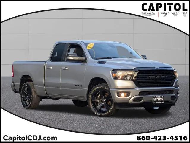 used 2021 Ram 1500 car, priced at $29,708