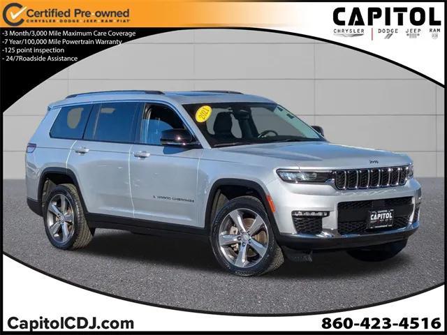 used 2021 Jeep Grand Cherokee L car, priced at $31,170