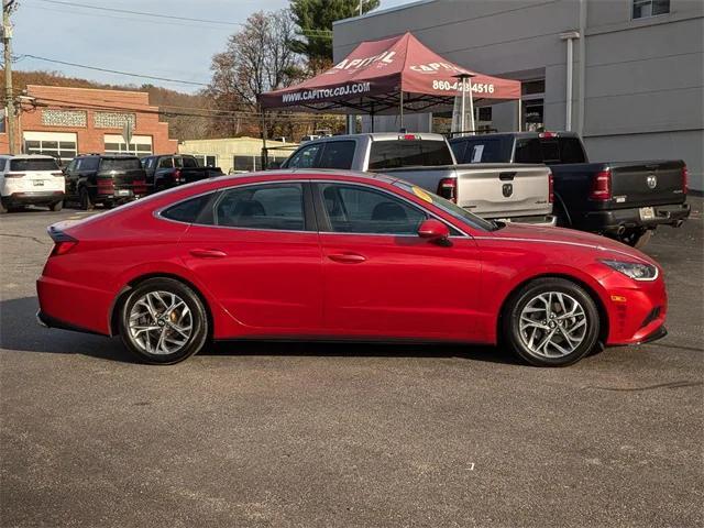 used 2021 Hyundai Sonata car, priced at $16,814